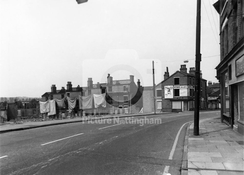 Radford Road / Ashwell Street, Hyson Green, Nottingham, 1976