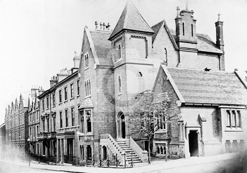 Regent Street, Nottingham, 1880