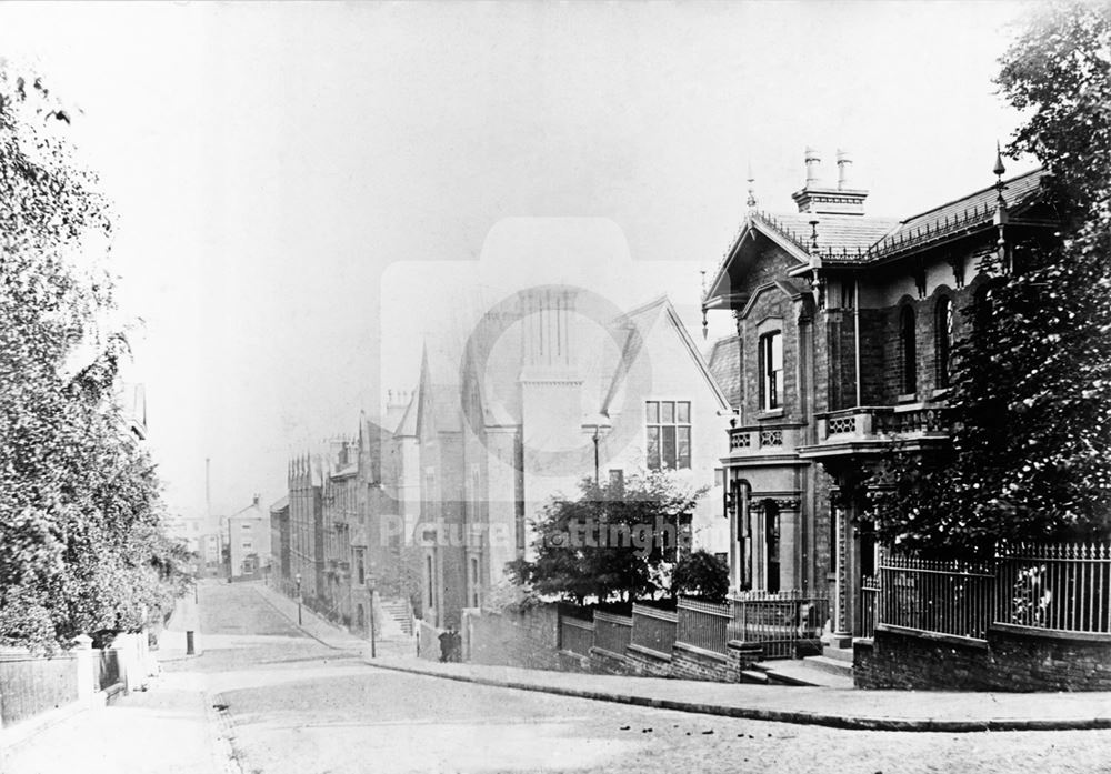 Regent Street, Nottingham, 1880 ?