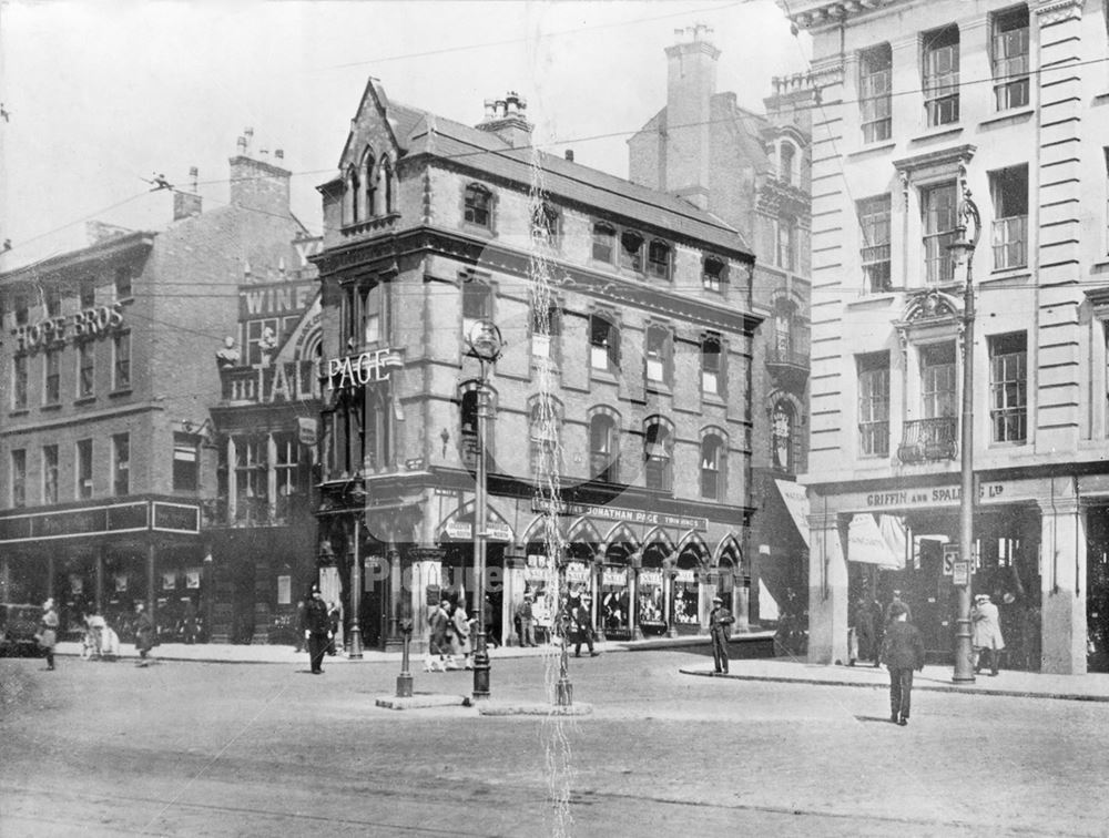 Long Row Central, Nottingham, 1931