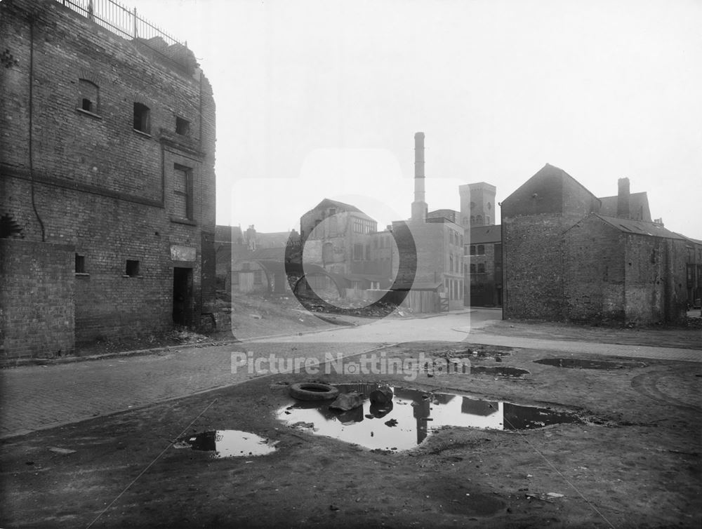 Mortimer Street, Nottingham, c 1953