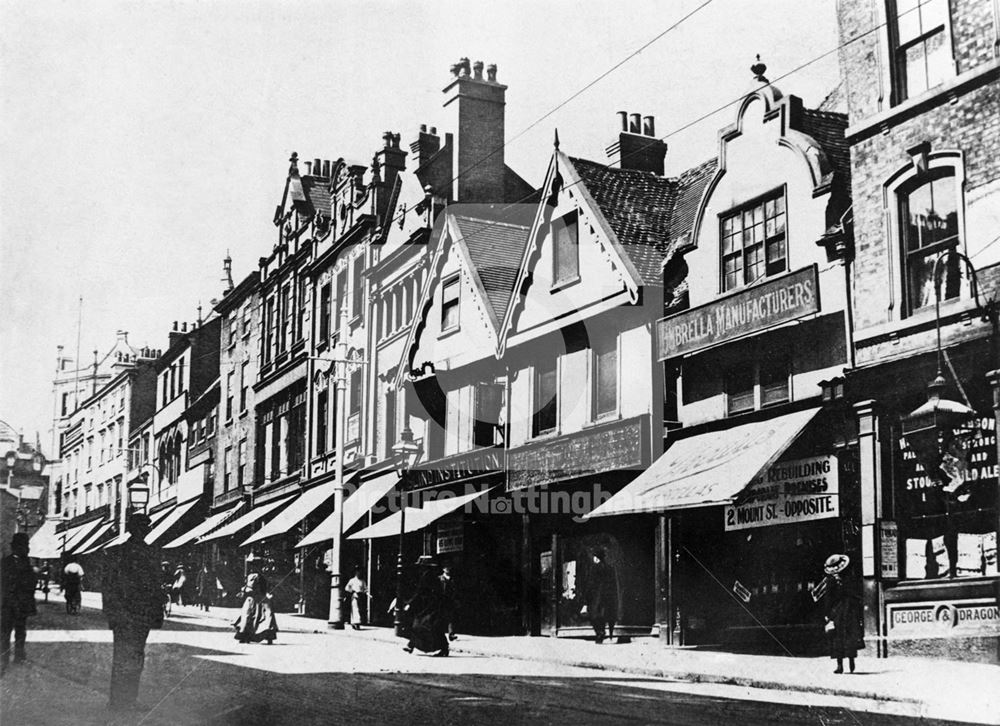 Long Row West, Nottingham, c 1910?