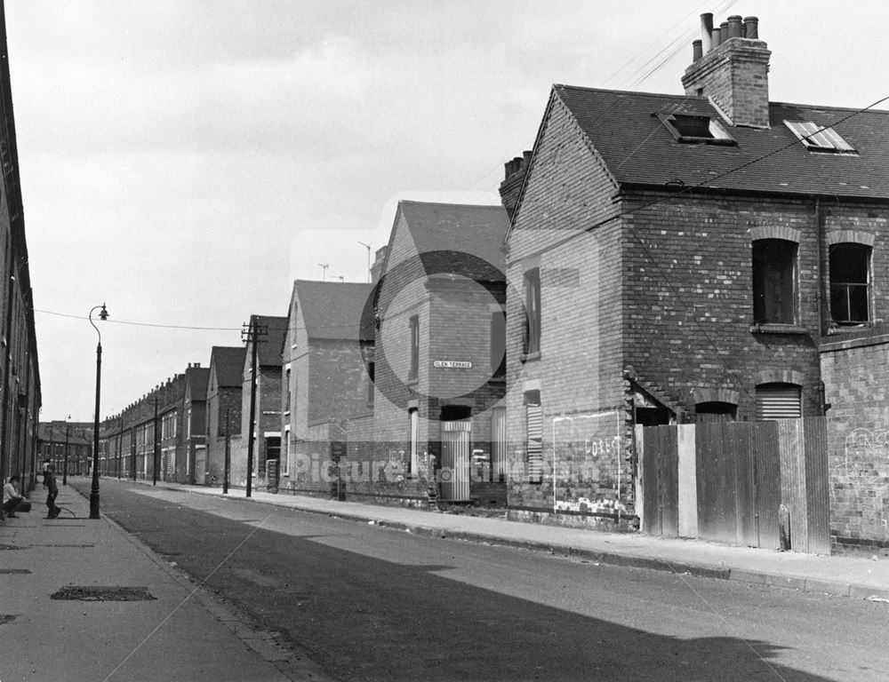 Rupert Street, Meadows, Nottingham, 1976