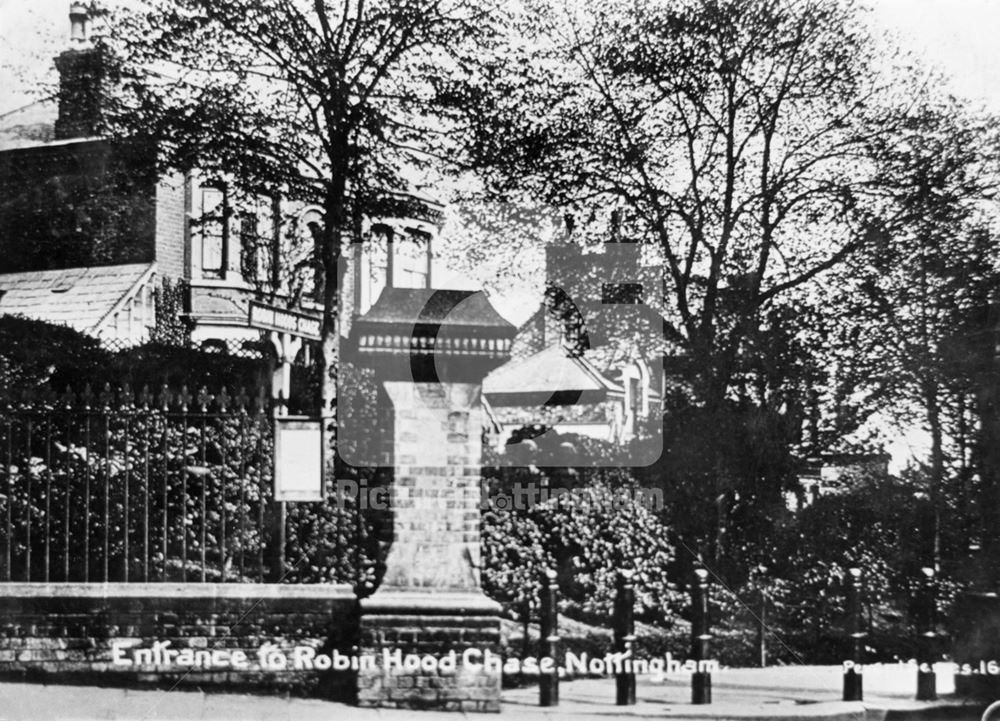 Robin Hood Chase, St Ann's, Nottingham, 1905