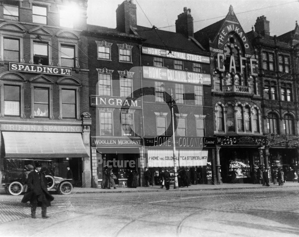 Long Row Central, Nottingham, c 1930s?