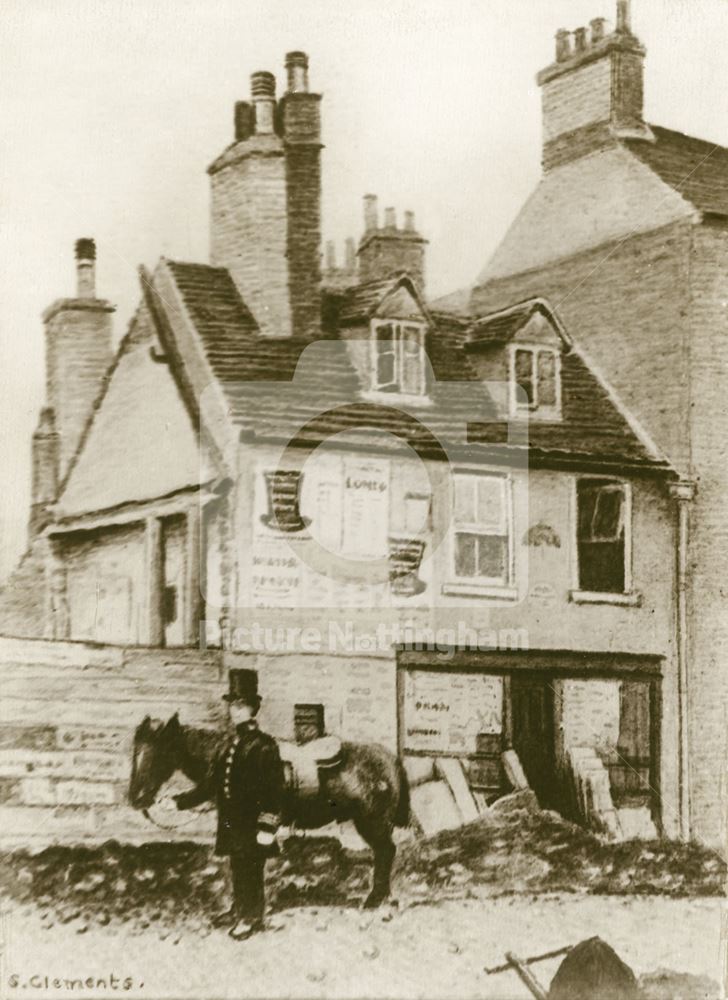 Lister Gate, Nottingham, 1850