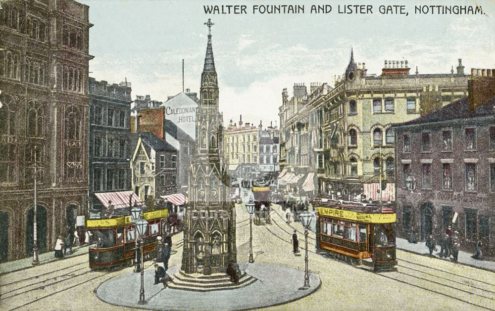 Lister Gate, Nottingham, c 1905