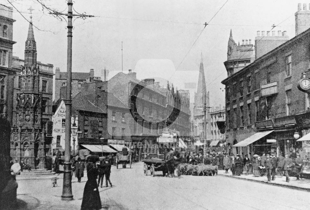 Lister Gate, Nottingham, 1906