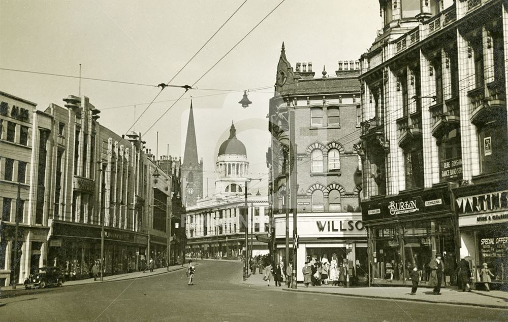 Lister Gate, Nottingham, c 1950