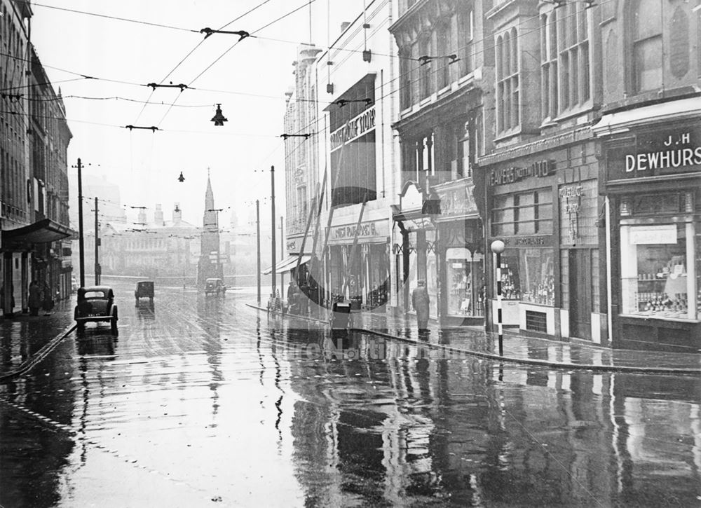 Lister Gate, Nottingham, c 1950