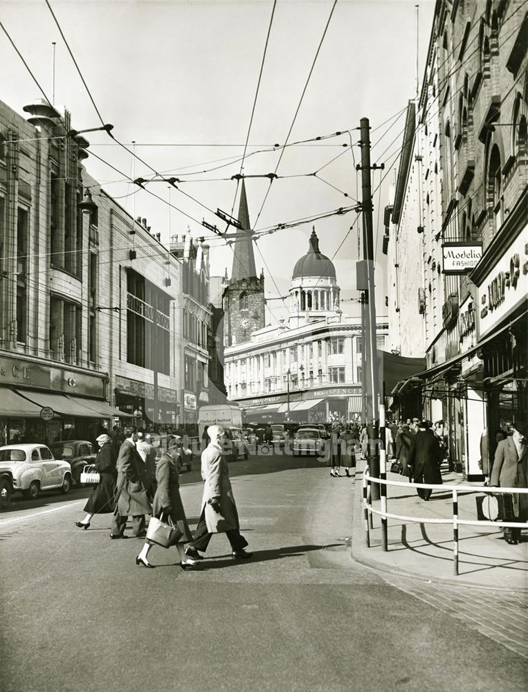 Lister Gate, Nottingham, 1958