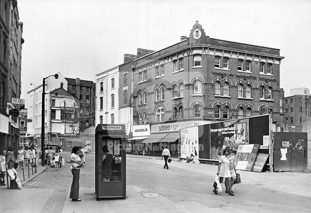 Lister Gate, Nottingham, 1973