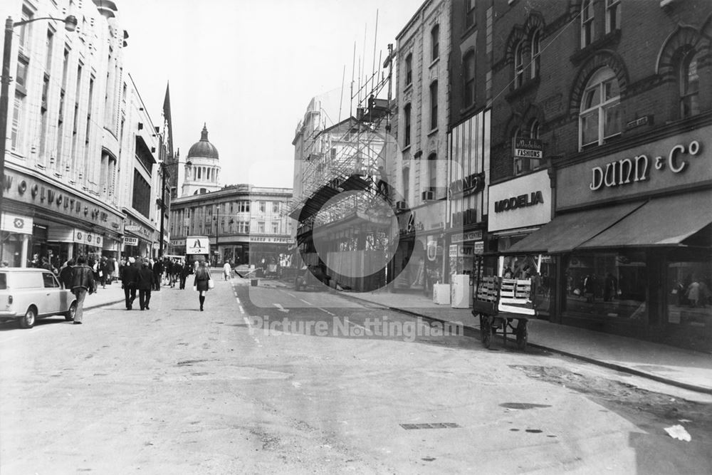 Lister Gate, Nottingham, 1973