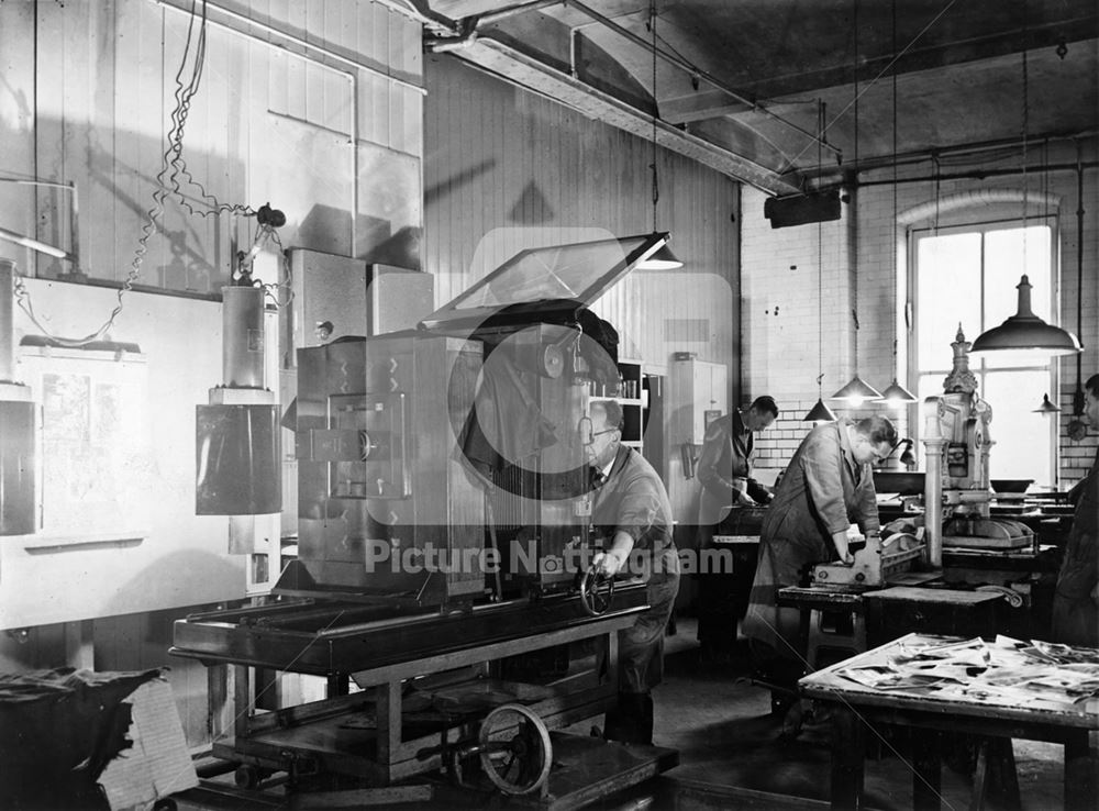 Guardian Journal Process Room, Nottingham, c 1961