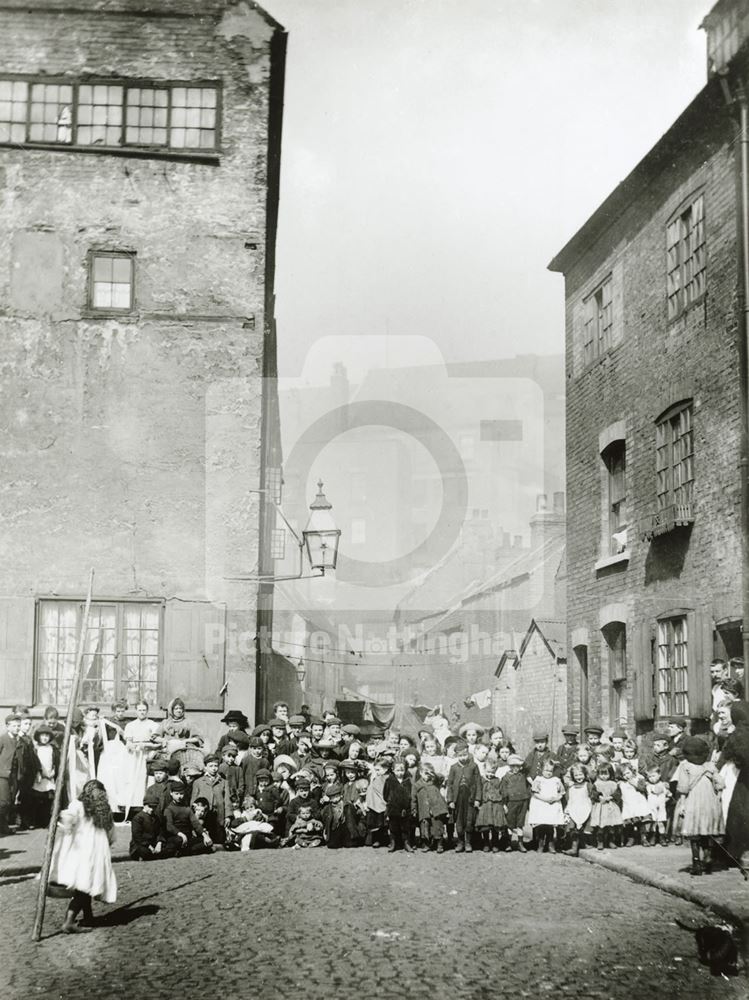 Knotted Alley, Nottingham, c 1900s-1910s