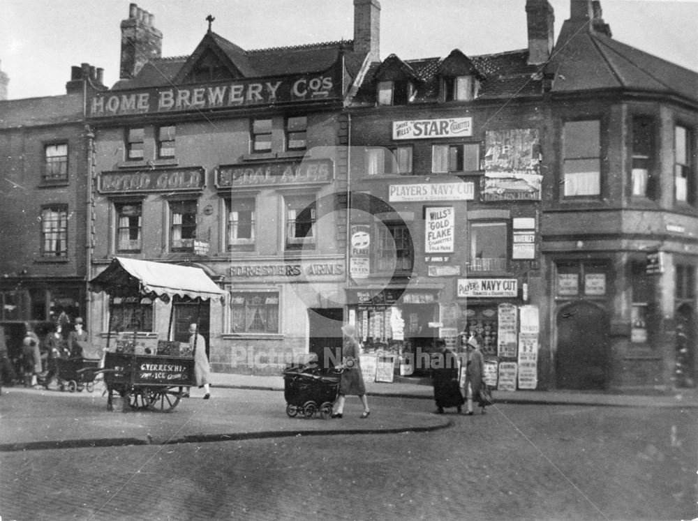 St Ann's Street, Nottingham, 1936-1945