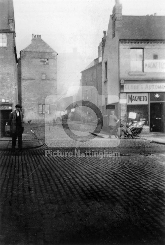 Knotted Alley, Narrow Marsh, Nottingham, c 1930