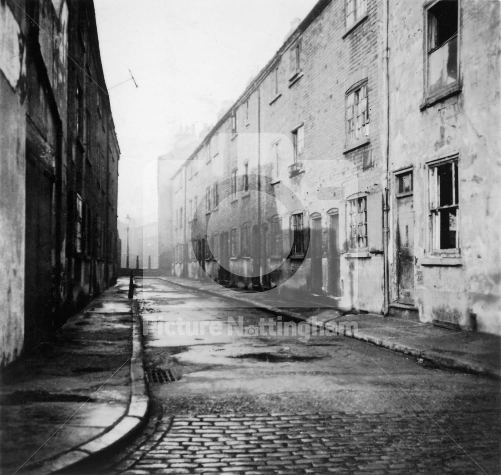 Malt Mill Lane, Narrow Marsh, Nottingham, c 1930