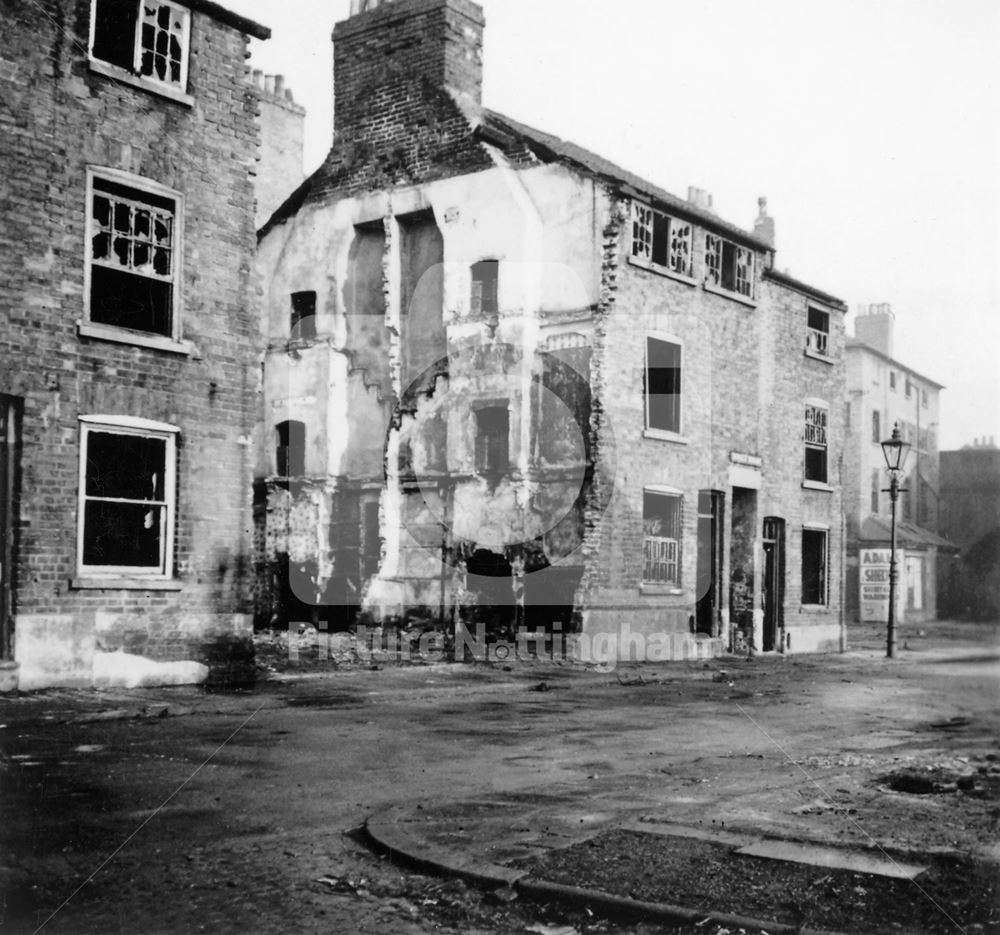 Leenside Area, Narrow Marsh, Nottingham, c 1930