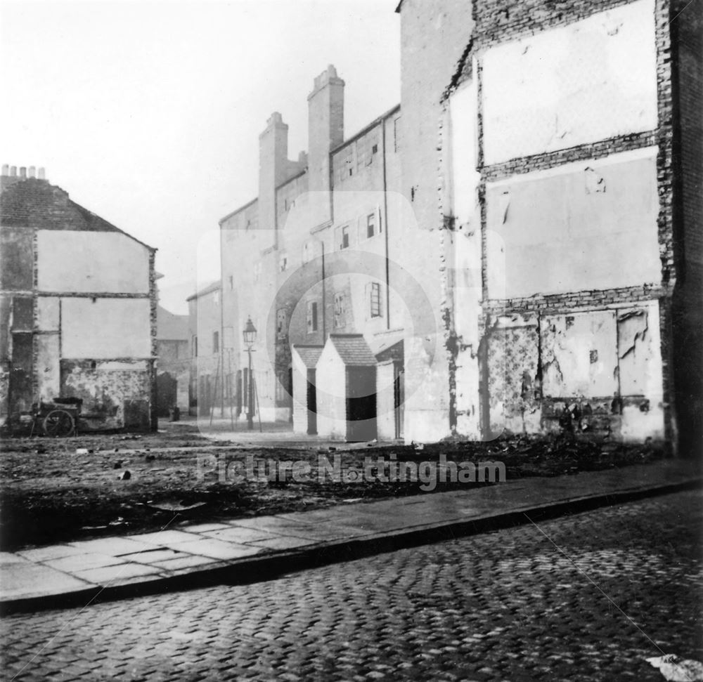 Leenside Area, Narrow Marsh, Nottingham, c 1930