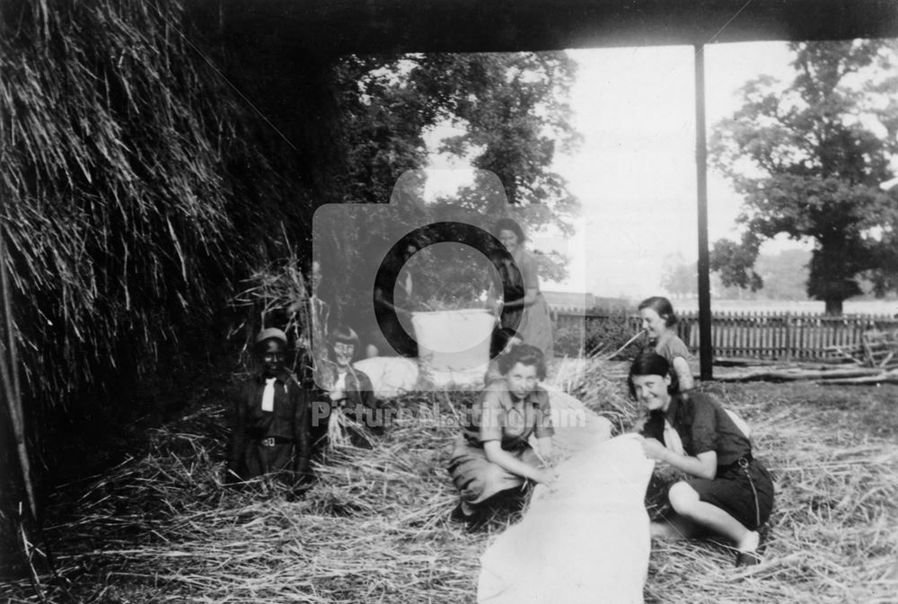 Girl Guide Camp, The 44th Nottingham (Leenside) Company, Normanton on Trent, 1936