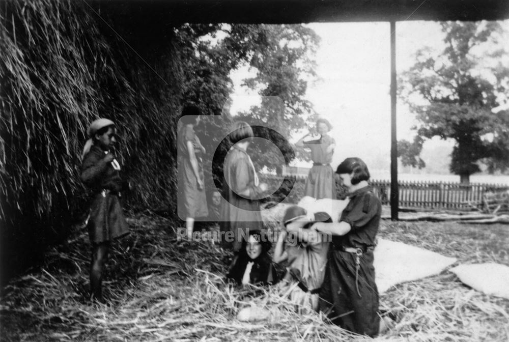 Girl Guide Camp, The 44th Nottingham (Leenside) Company, Normanton on Trent, 1936