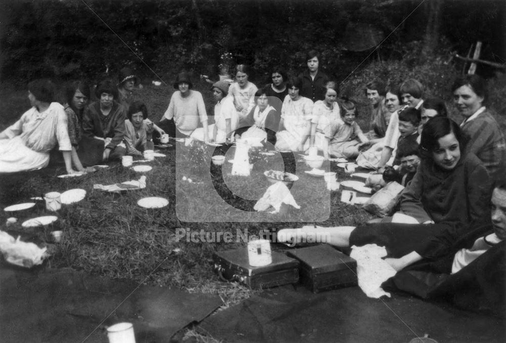 44th Nottingham (Leenside) Company, Junior's Whitsum Camp, Lambley, 1926