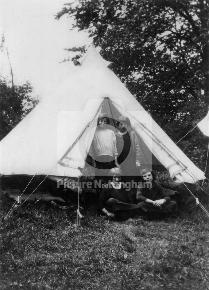 44th Nottingham (Leenside) Company, Junior's Whitsum Camp, Lambley, 1926