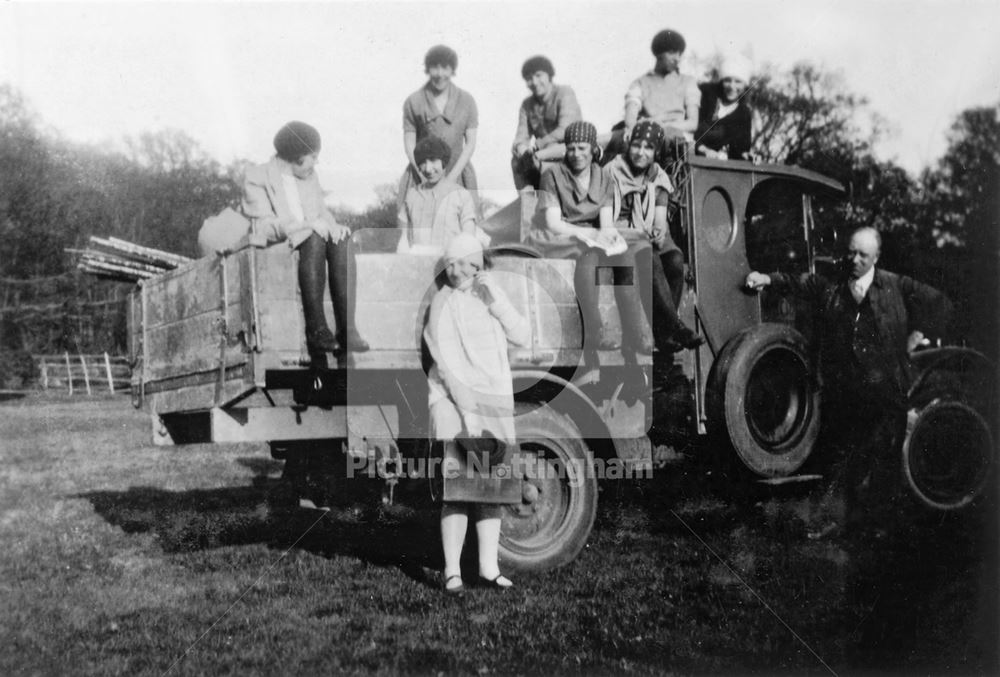 44th Nottingham (Leenside) Company, Whitsuntide Weekend, Camper's Club, Oxton, c 1930