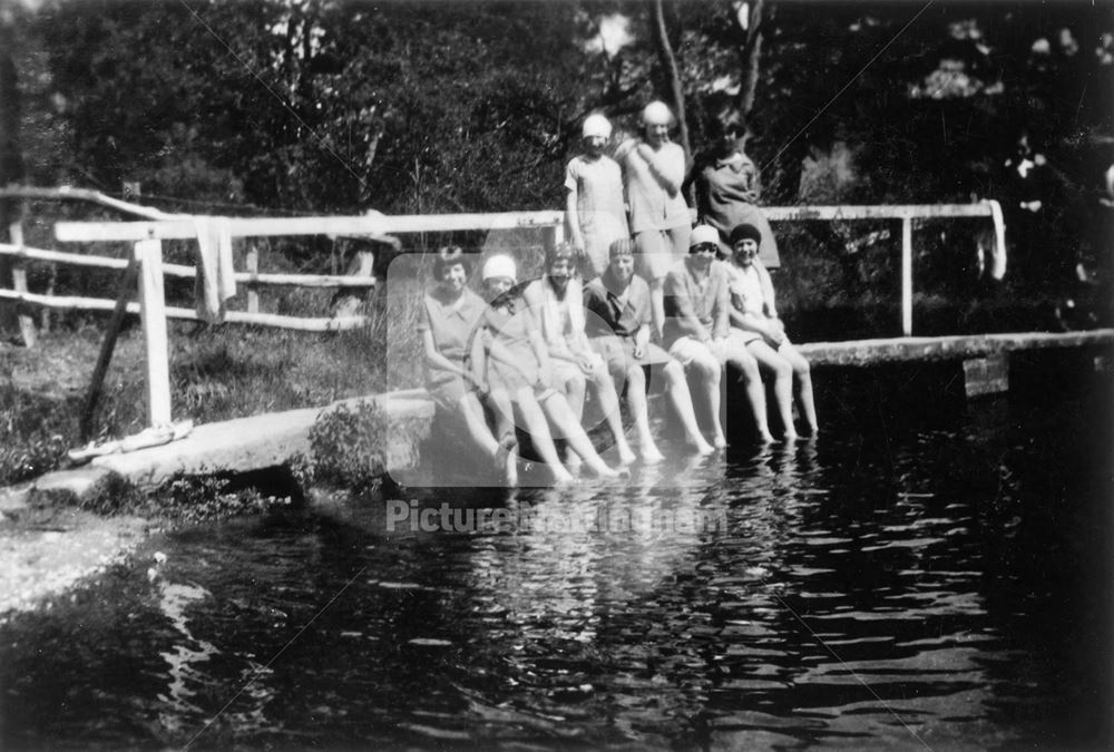 44th Nottingham (Leenside) Company, Whitsuntide Weekend, Camper's Club, Oxton, c 1930