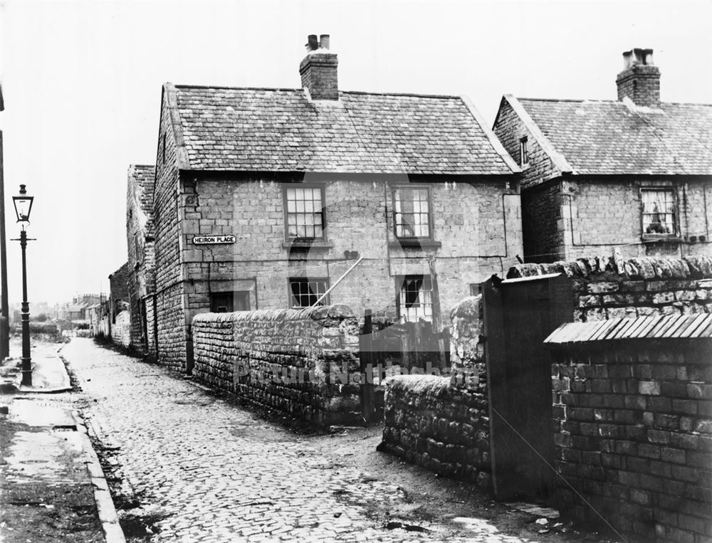 Heiron Place, Stockwell Street, Bulwell, Nottingham, c 1910?