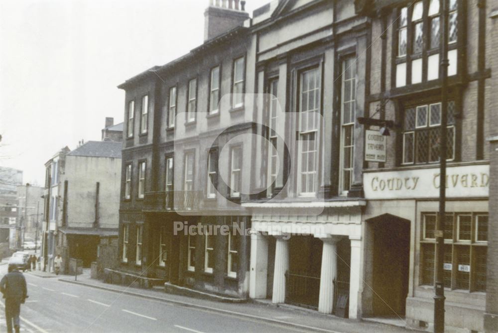 High Pavement, Lace Market, Nottingham, c 1970?