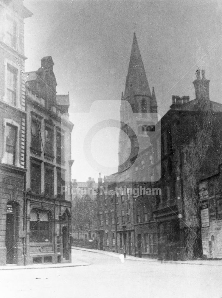 High Pavement, Lace Market, Nottingham, pre 1960s