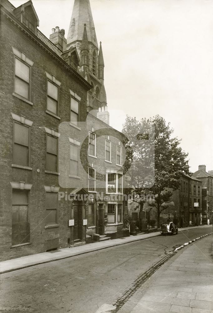 High Pavement, Lace Market, Nottingham, 1944