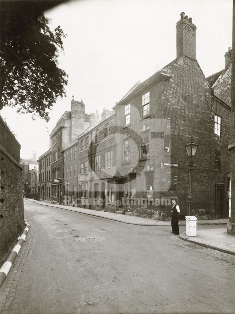 High Pavement, Lace Market, Nottingham, 1944