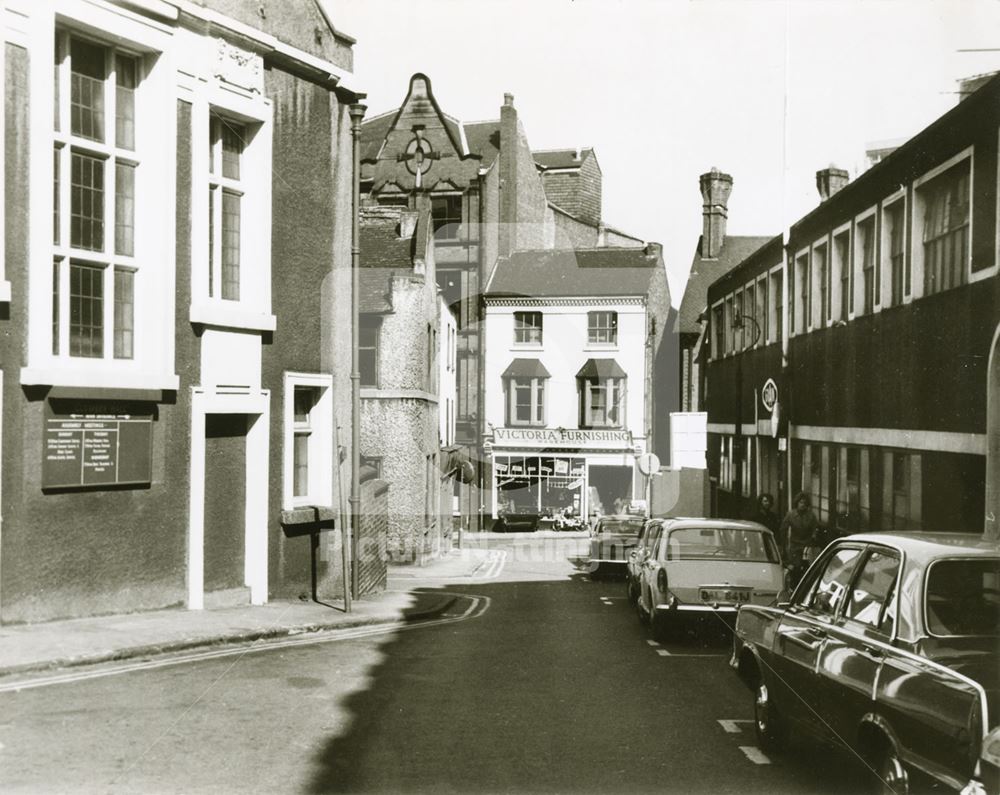 High Cross Street, Nottingham, 1973