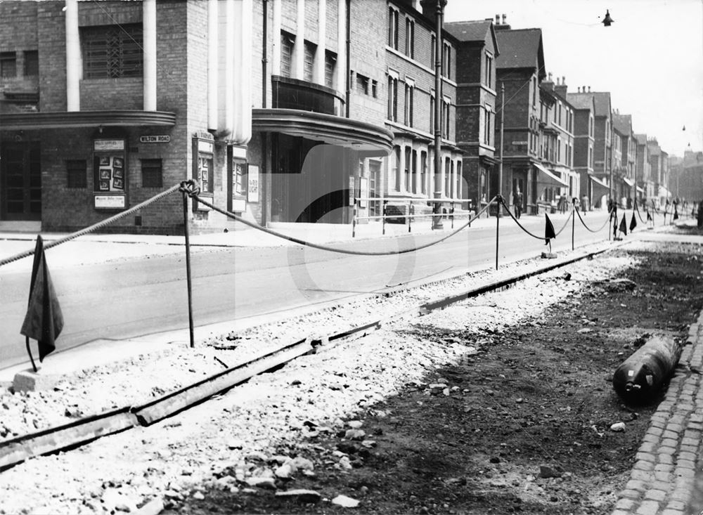 Hartley Road, Radford, Nottingham, c 1955