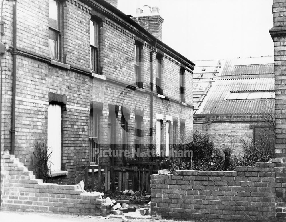 Harry Terrace, Crocus Street, Meadows, Nottingham, 1972