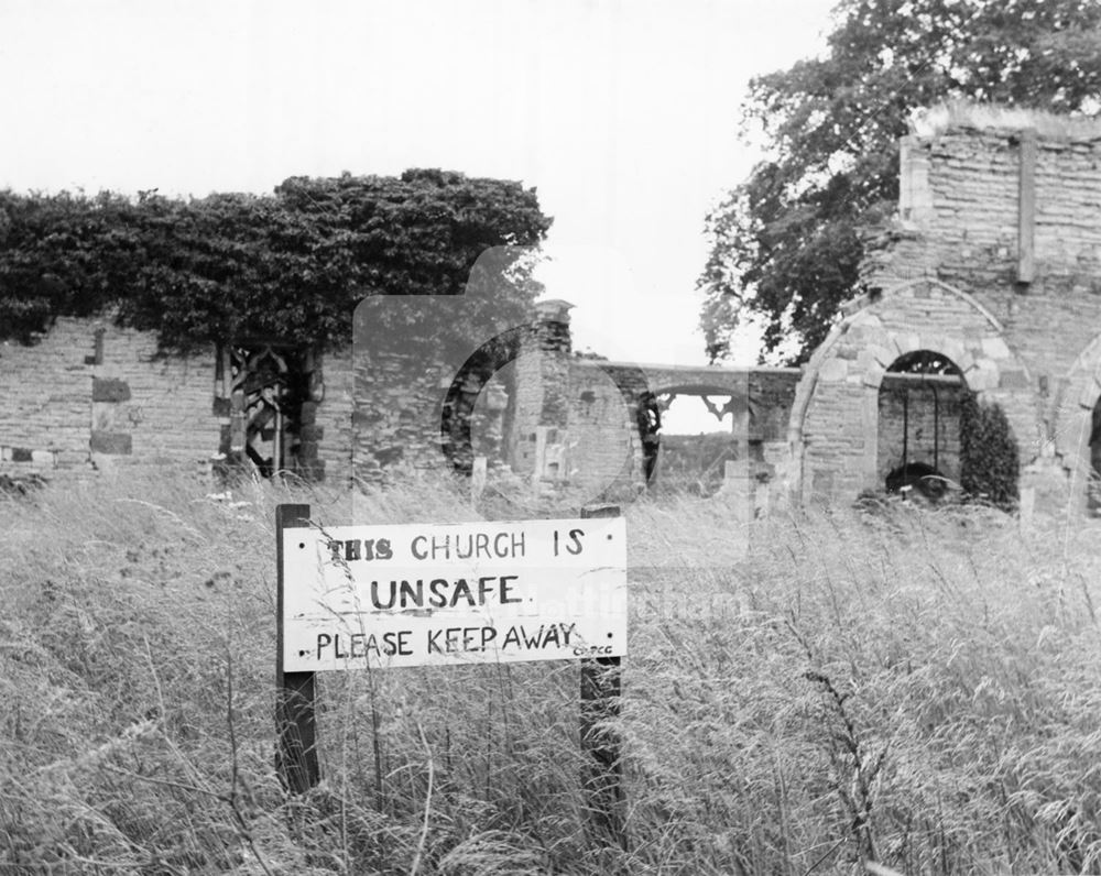 St Mary's Church, off New Road, Colston Bassett, 1978