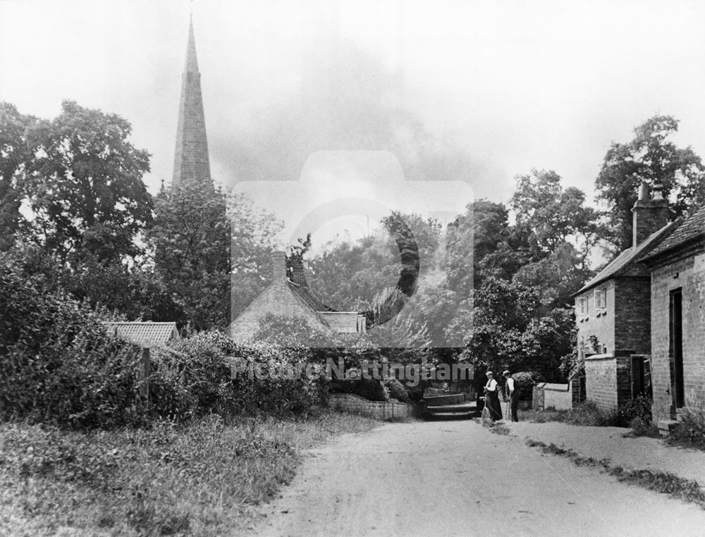 Colston Bassett Village, 1908