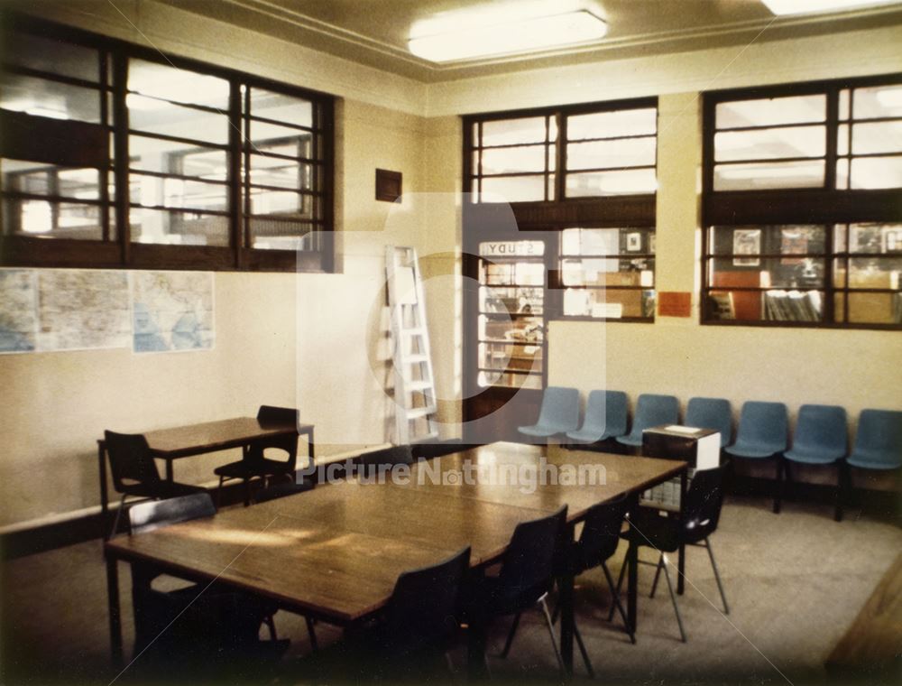 Branch Library Interior, Nuthall Road, Aspley, 1985