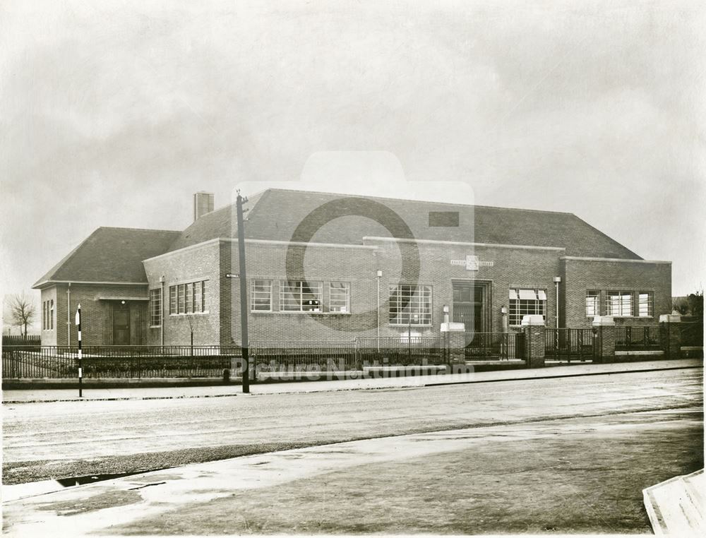 Branch Library, Nuthall Road, Aspley, 1937