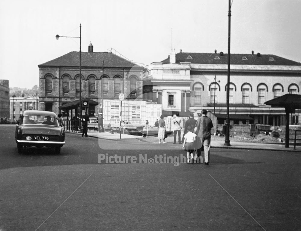 Trinity Square, Nottingham, 1958