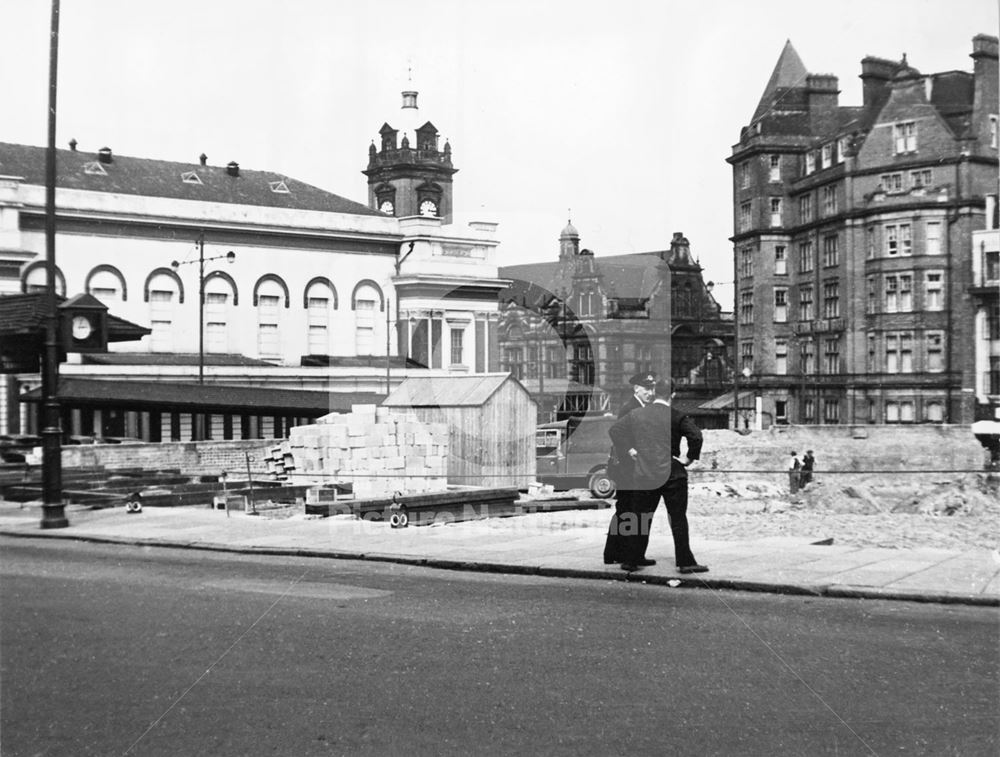 Trinity Square, Nottingham, 1958