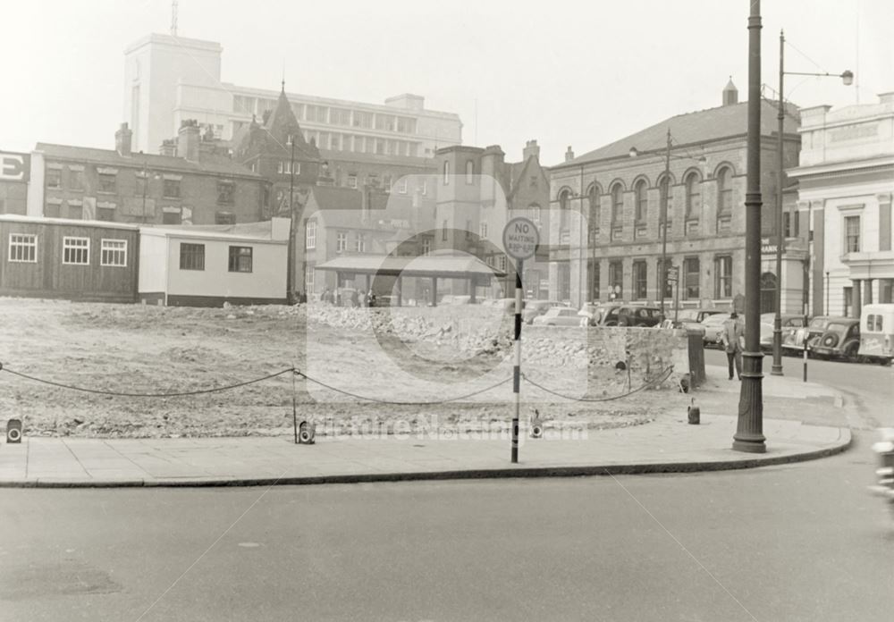 Trinity Square, Nottingham, c 1958