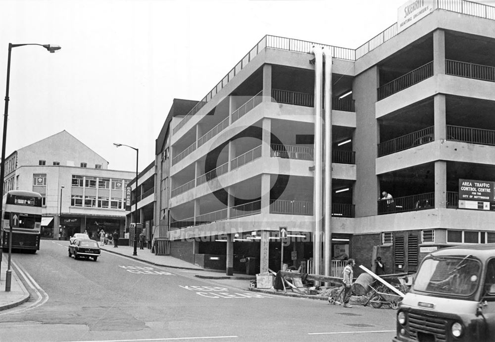 Trinity Square, Nottingham, 1973