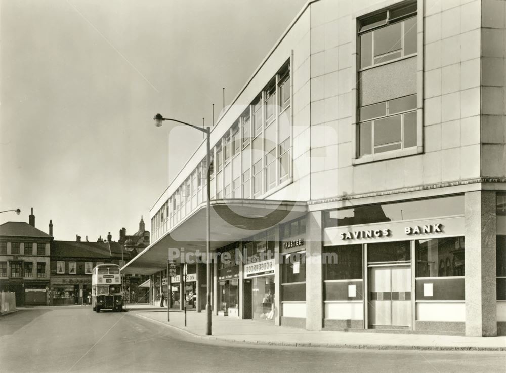 Trinity Row, Nottingham, 1961