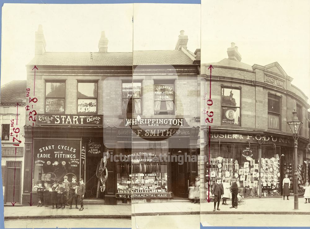 Forman Street, Nottingham, 1908