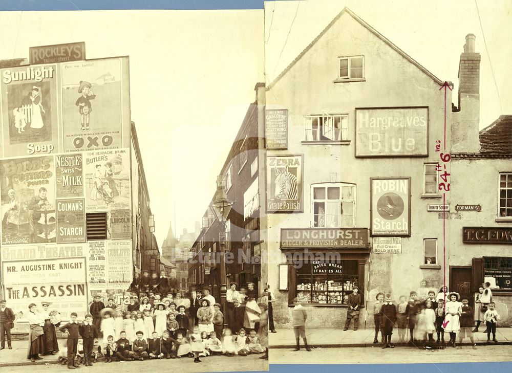 Forman Street, Nottingham, 1908