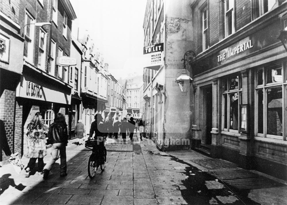 St James's Street, Nottingham, 1973